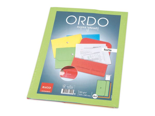 ELCO ORDO FORTE 32Χ24,5 ΝΤΟΣΙΕ ΕΓΓΡΑΦΩΝ ΣΙΕΛ,ΛΑΧΑΝΙ,ΚΙΤΡΙΝΟ,ΚΟΚΚΙΝΟ