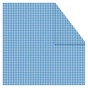 Χαρτόνι 50x70cm Καρό Μπλε (Διπλής Όψης)