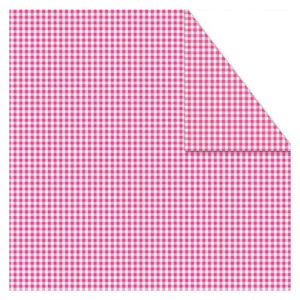 Χαρτόνι 50x70cm Καρό Ροζ (Διπλής Όψης)