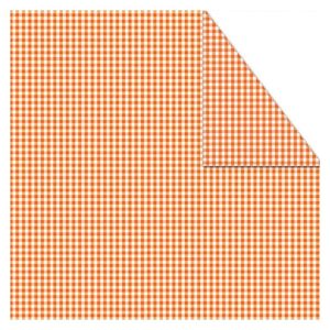 Χαρτόνι 50x70cm Καρό Πορτοκαλί (Διπλής Όψης)