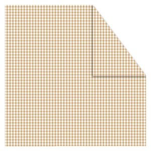 Χαρτόνι 50x70cm Καρό Καφέ (Διπλής Όψης)