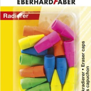 Eberhard Faber Σετ Γόμες για Μολύβι Καπάκι σε Blister 15τμχ