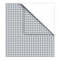 Χαρτόνι 50x70cm Καρό Μαύρο (Διπλής Όψης)