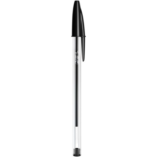 Bic Στυλό Διαρκείας Cristal 1mm ΜΑΥΡΟ - Image 3