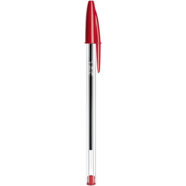 Bic Στυλό Διαρκείας Cristal 1mm ΚΟΚΚΙΝΟ - Image 3