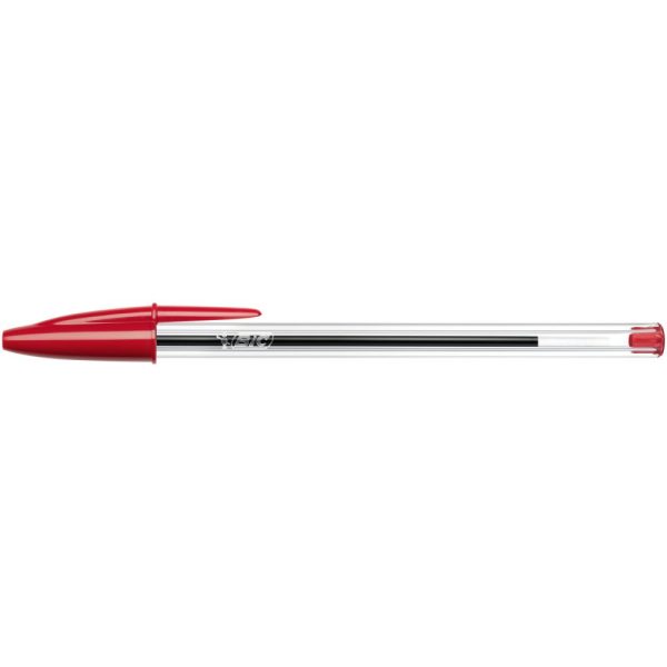 Bic Στυλό Διαρκείας Cristal 1mm ΚΟΚΚΙΝΟ