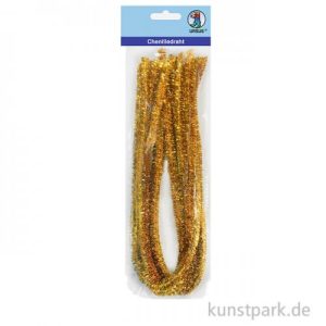 Σύρμα Πίπας Μεταλιζέ Χρυσό 9 mm-50 cm Gold 10 τμχ