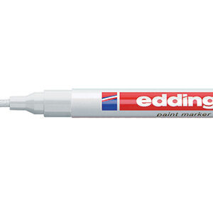 Edding Μαρκαδόρος Ανεξίτηλος Γενικής Χρήσης Paint 751 Λευκό