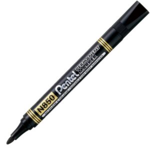 Ανεξίτηλος Μαρκαδόρος Pentel Permanent N850 ΜΑΥΡΟ