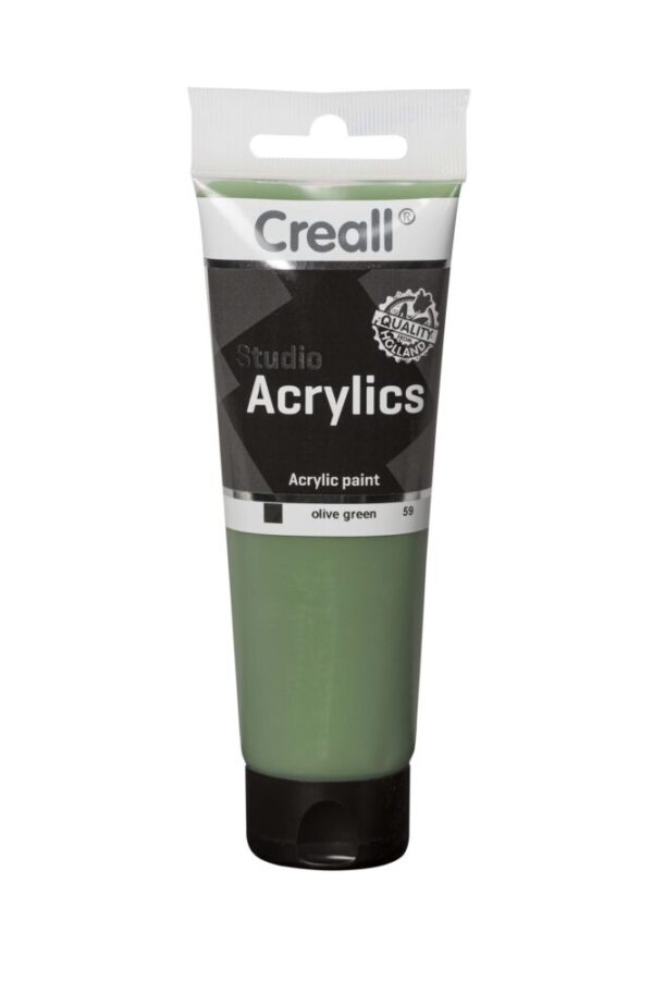 Ακρυλικό χρώμα Creall Studio 120ML Πράσινο Λαδί - Μέντα