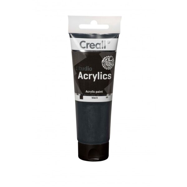 Ακρυλικό χρώμα Creall Studio 120ML Μαύρο