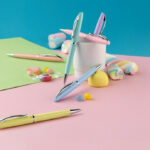 Pelikan Στυλό Ballpoint με Μπλε Mελάνι Jazz Pastel K36 Μωβ - Image 2